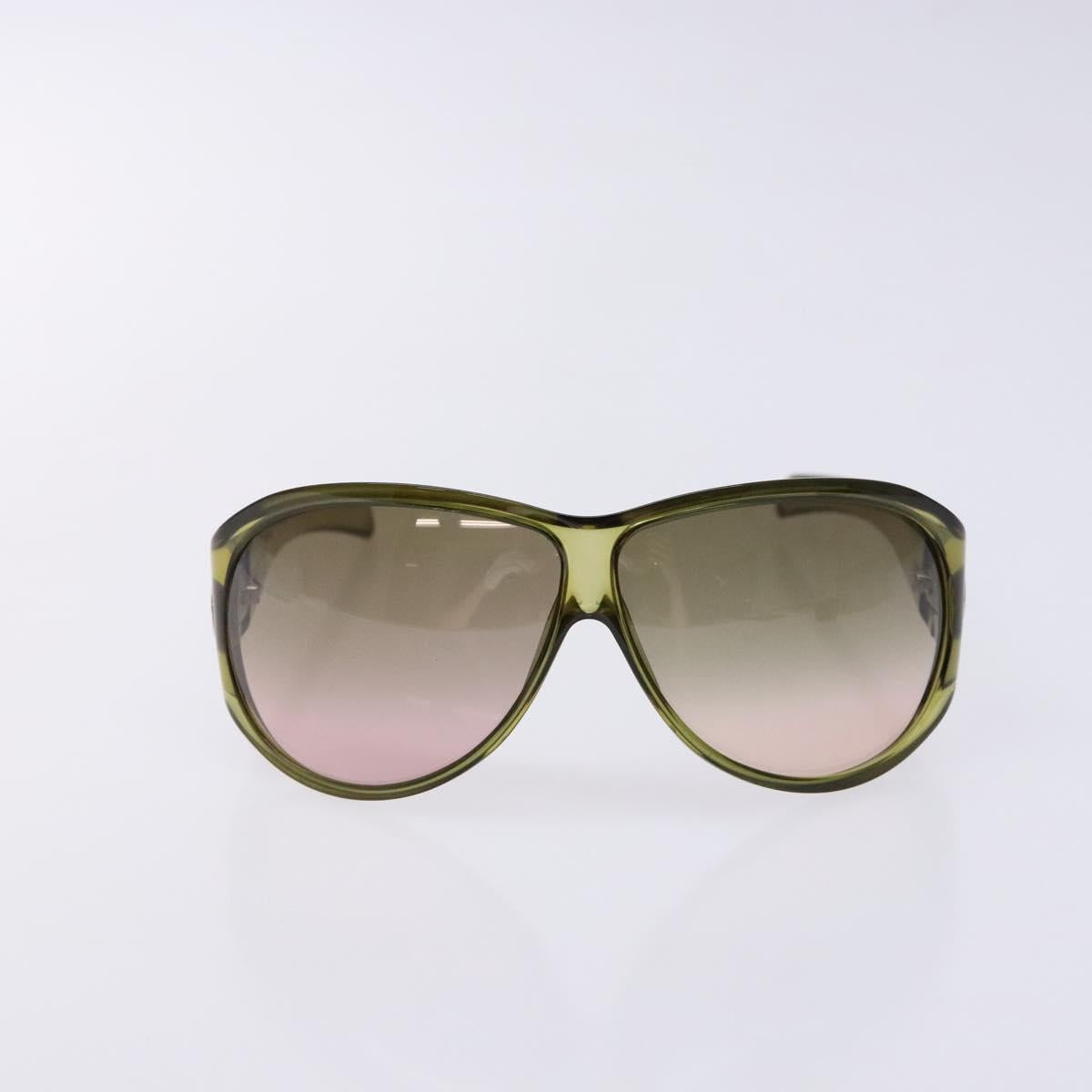 GUCCI Sunglasses plastic Green Auth yk19495