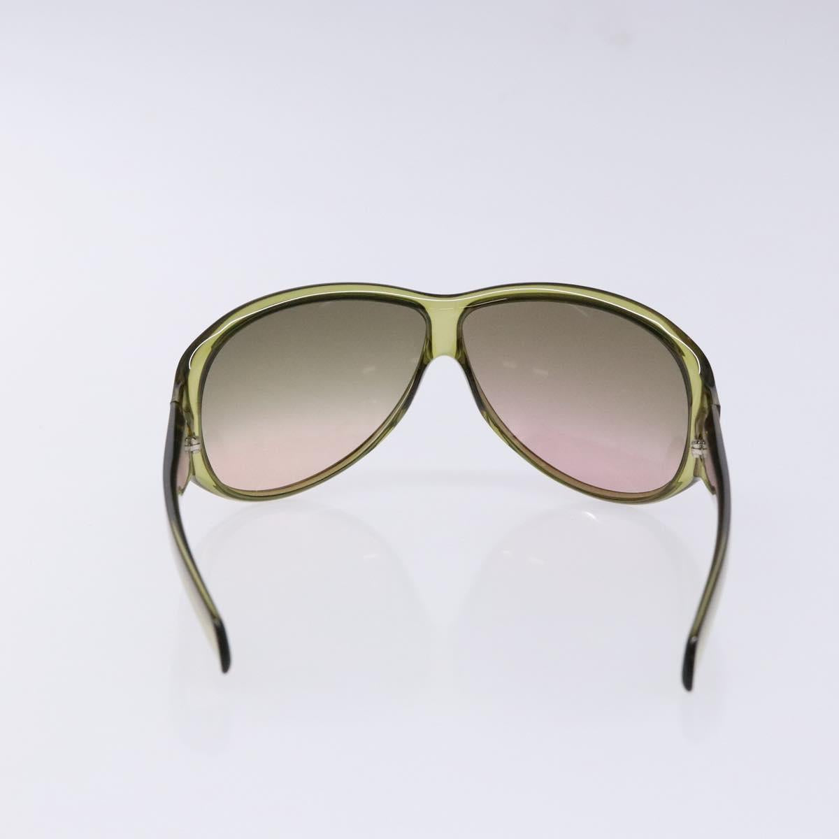 GUCCI Sunglasses plastic Green Auth yk19495