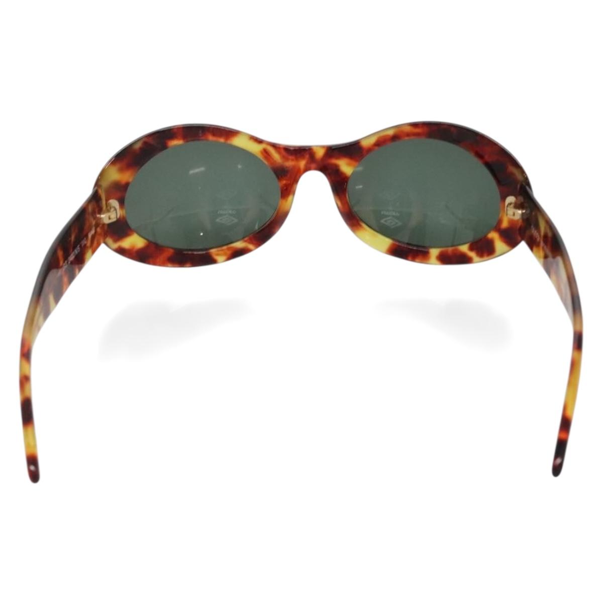 GUCCI Sunglasses plastic Brown Auth yk19496