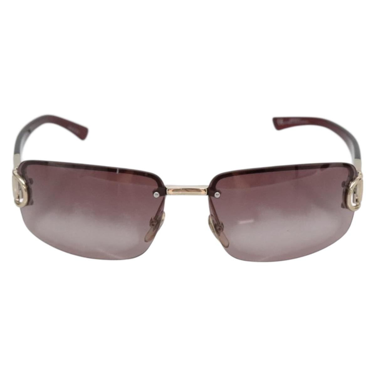 GUCCI Sunglasses plastic Purple gray Auth yk19498