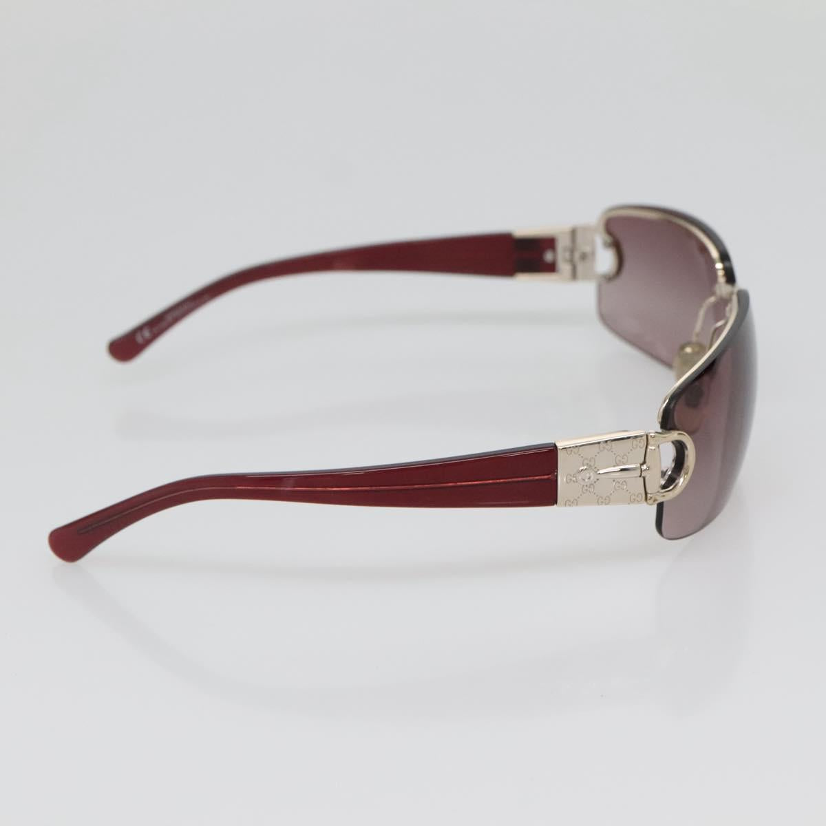 GUCCI Sunglasses plastic Purple gray Auth yk19498