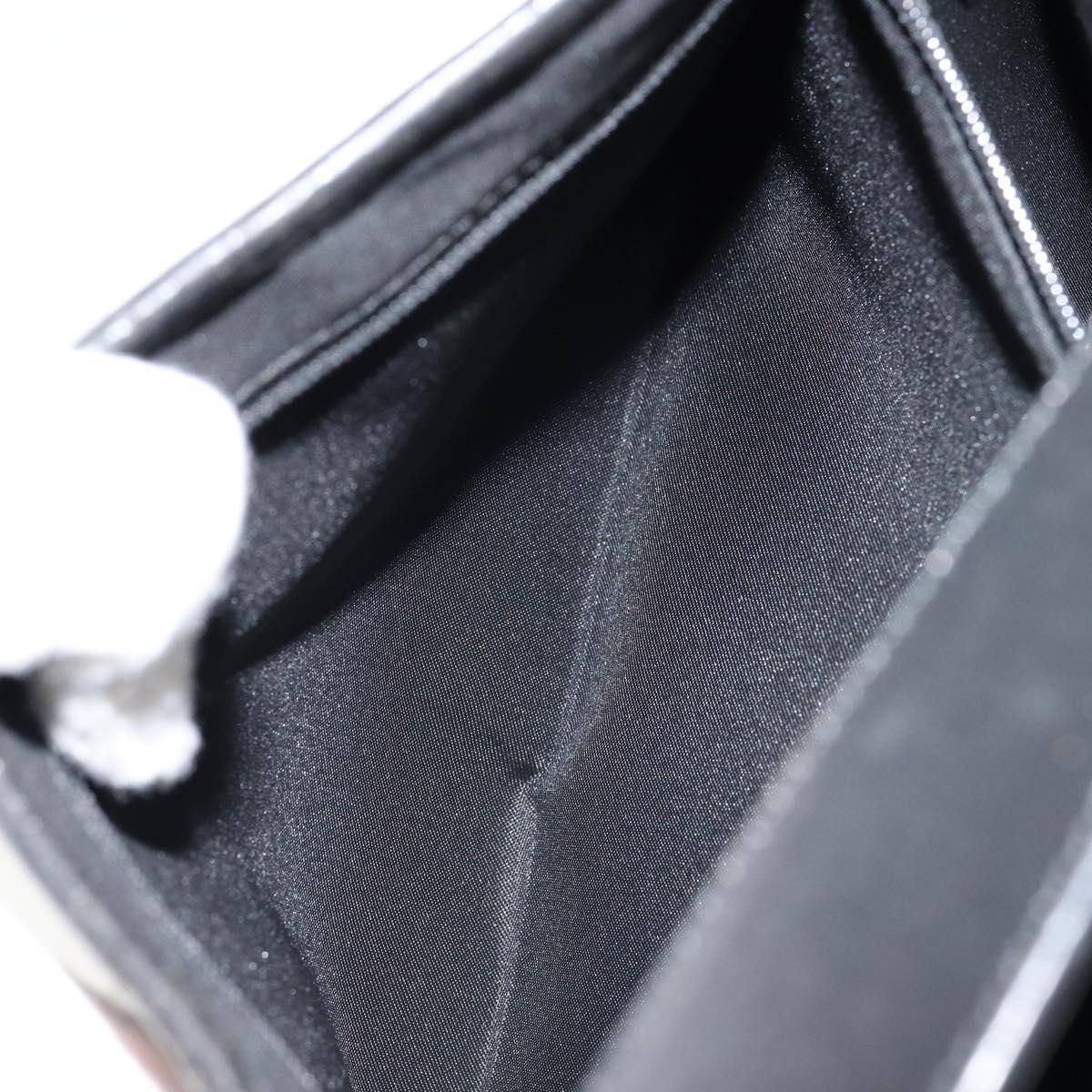 GUCCI GG Canvas Jackie Shoulder Bag Black Silver 001 3306 Auth yk19505