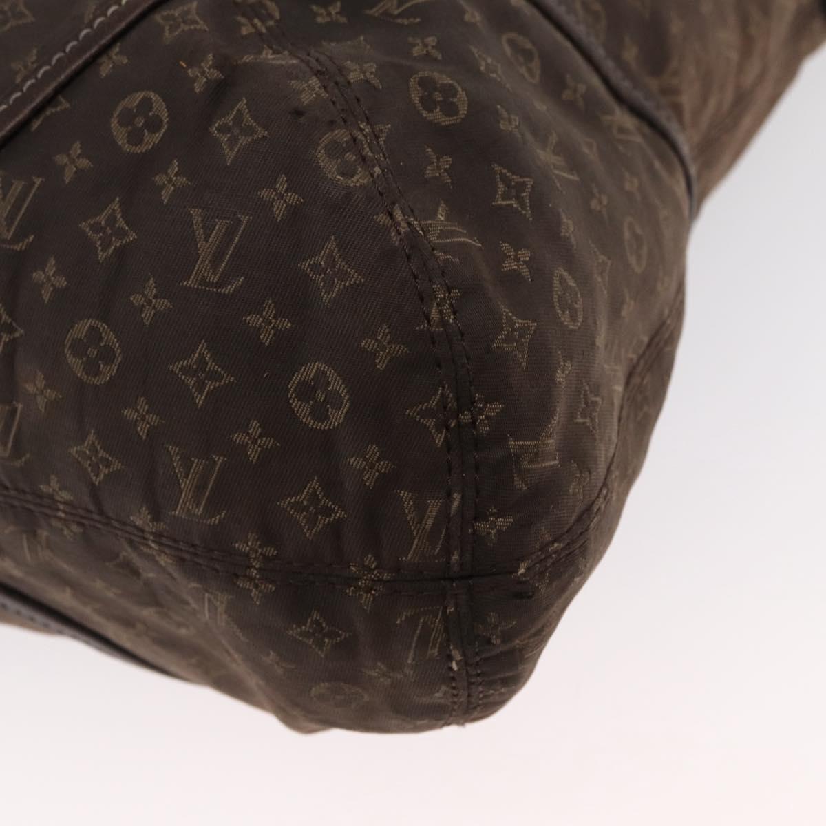 LOUIS VUITTON Monogram Idylle Elegy Hand Bag Black M56696 LV Auth yk19507