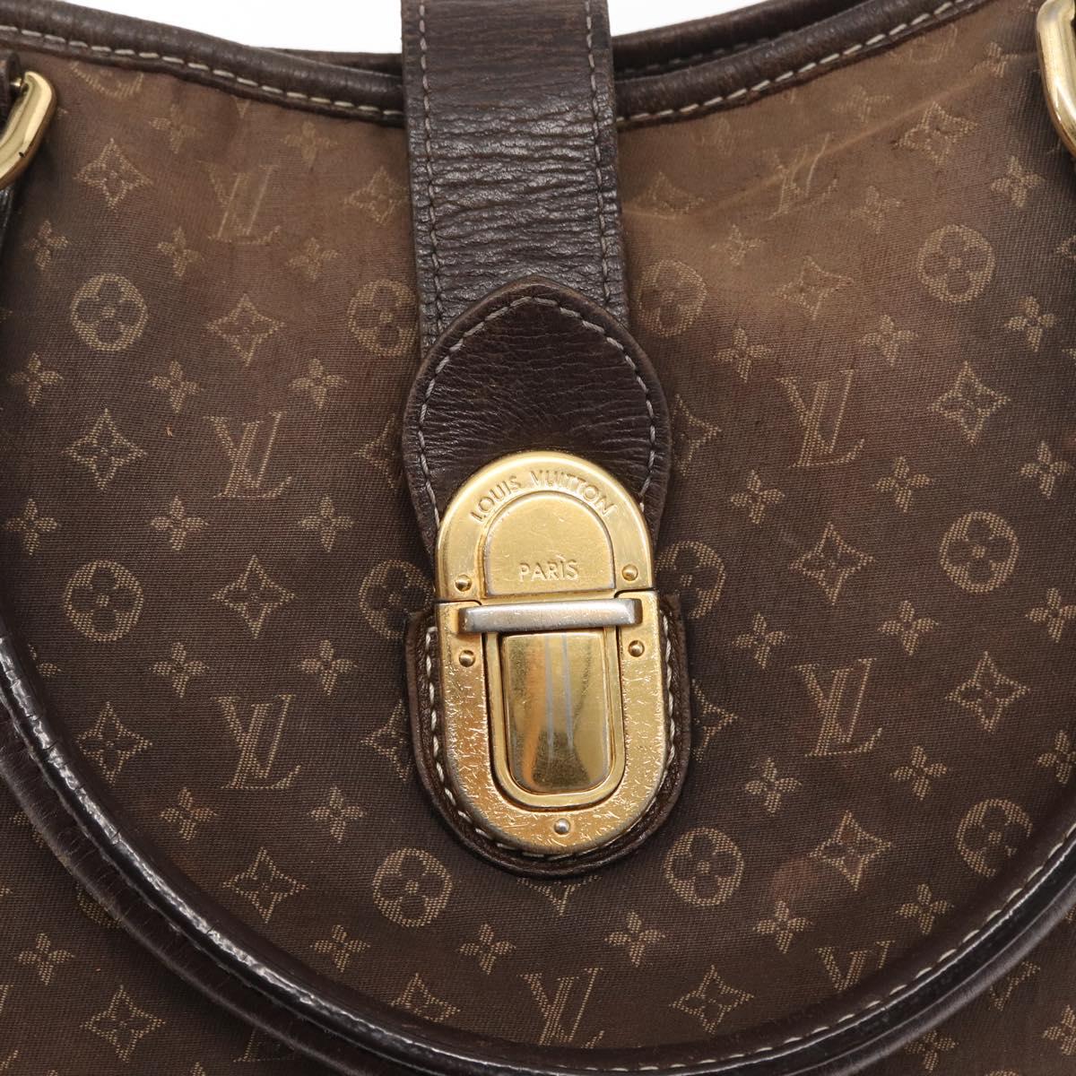 LOUIS VUITTON Monogram Idylle Elegy Hand Bag Black M56696 LV Auth yk19507