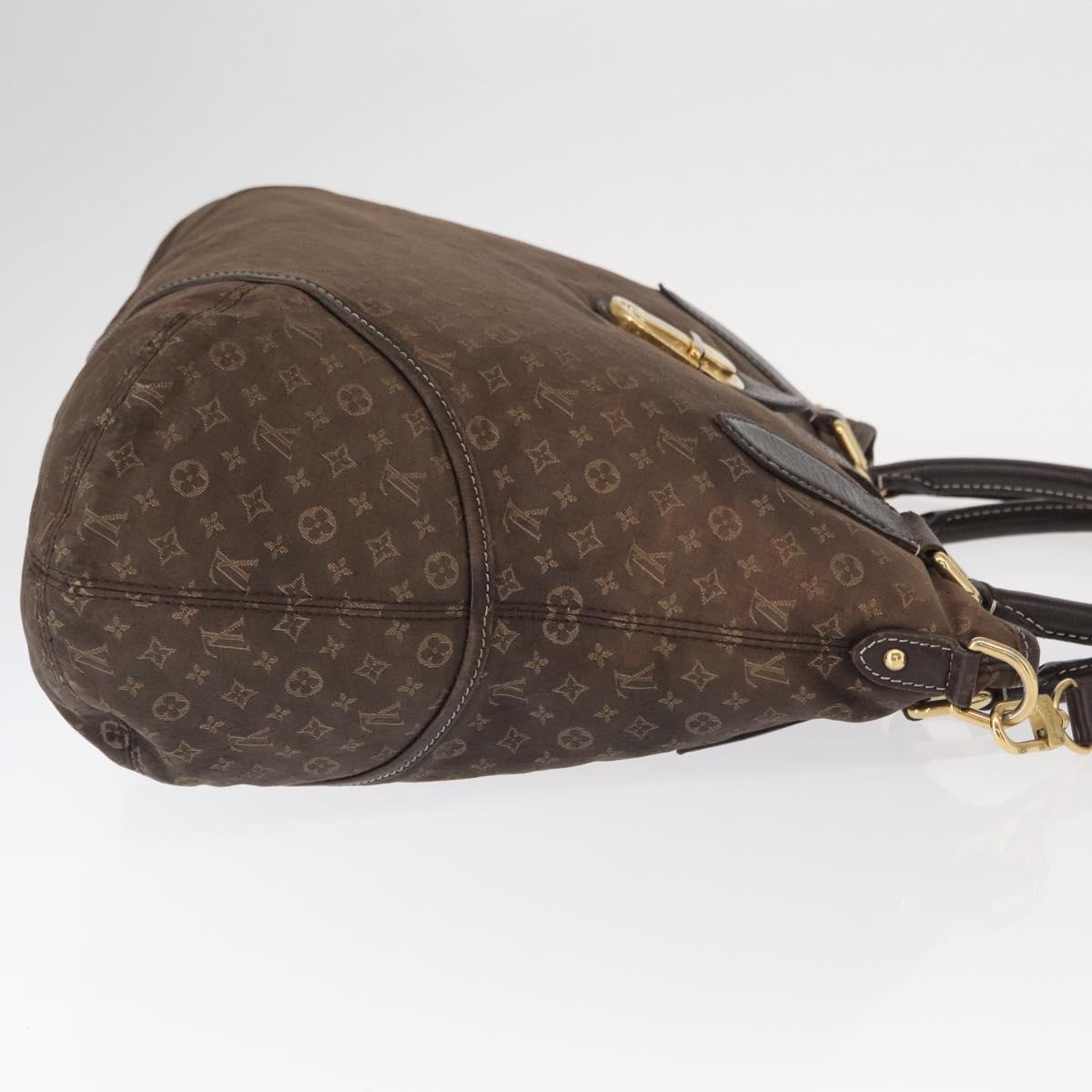 LOUIS VUITTON Monogram Idylle Elegy Hand Bag Black M56696 LV Auth yk19507