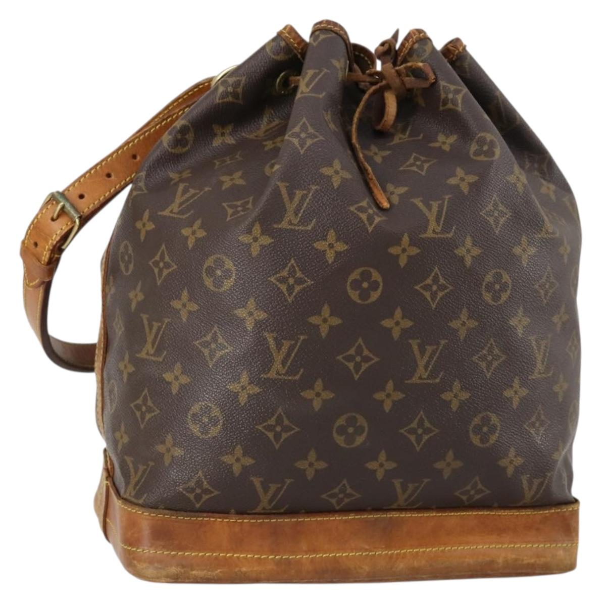 LOUIS VUITTON Monogram Noe Shoulder Bag M42224 LV Auth yk19508