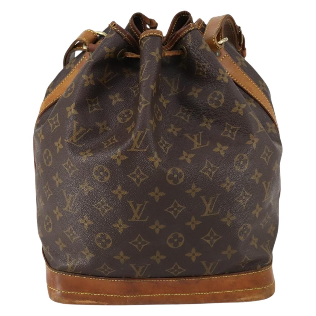 LOUIS VUITTON Monogram Noe Shoulder Bag M42224 LV Auth yk19508