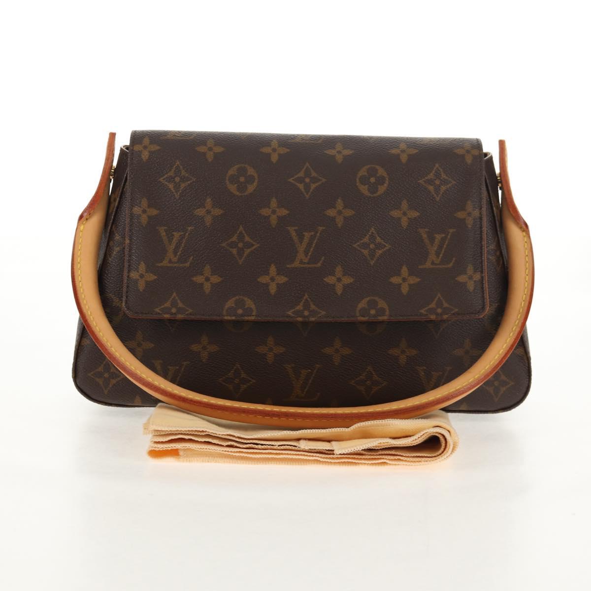 LOUIS VUITTON Monogram Mini Looping Shoulder Bag M51147 LV Auth yk19520V