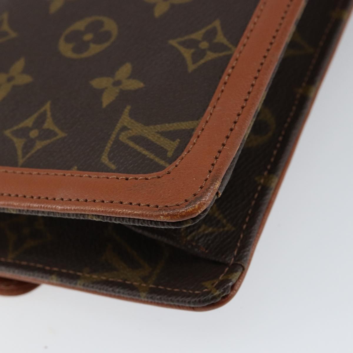 LOUIS VUITTON Monogram Pochette Dam GM Clutch Bag M51810 LV Auth yk19528