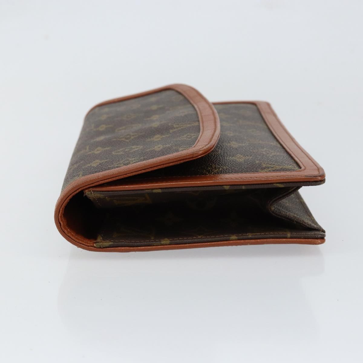 LOUIS VUITTON Monogram Pochette Dam GM Clutch Bag M51810 LV Auth yk19528