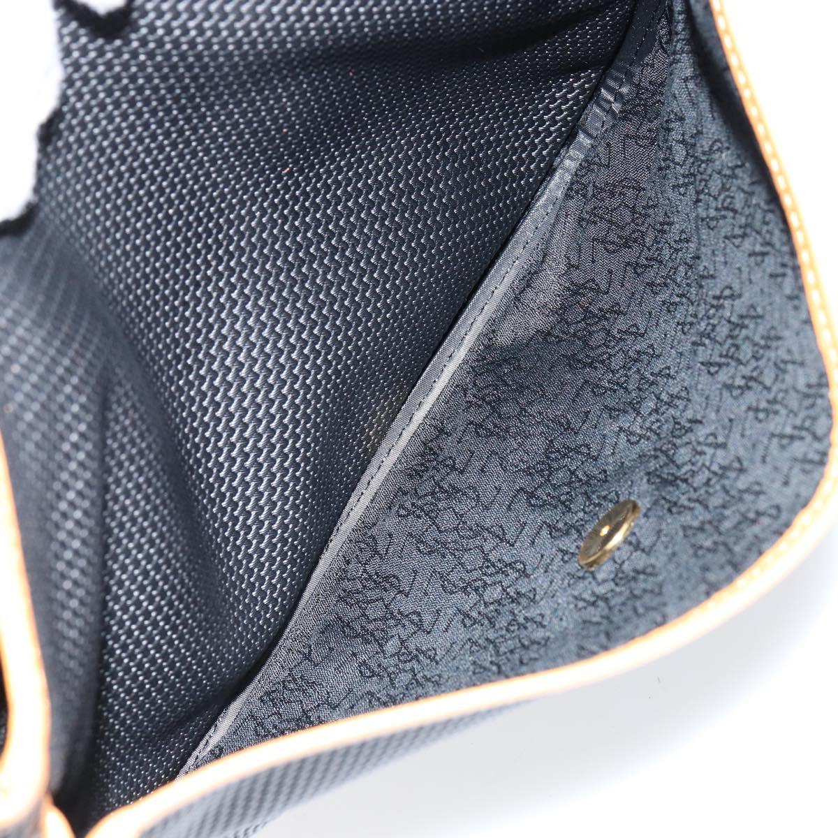 SAINT LAURENT Shoulder Bag Leather Beige Gold Auth yk19534