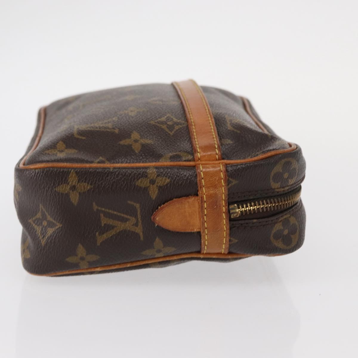LOUIS VUITTON Monogram Compiegne 23 Clutch Bag M51847 LV Auth yk19540