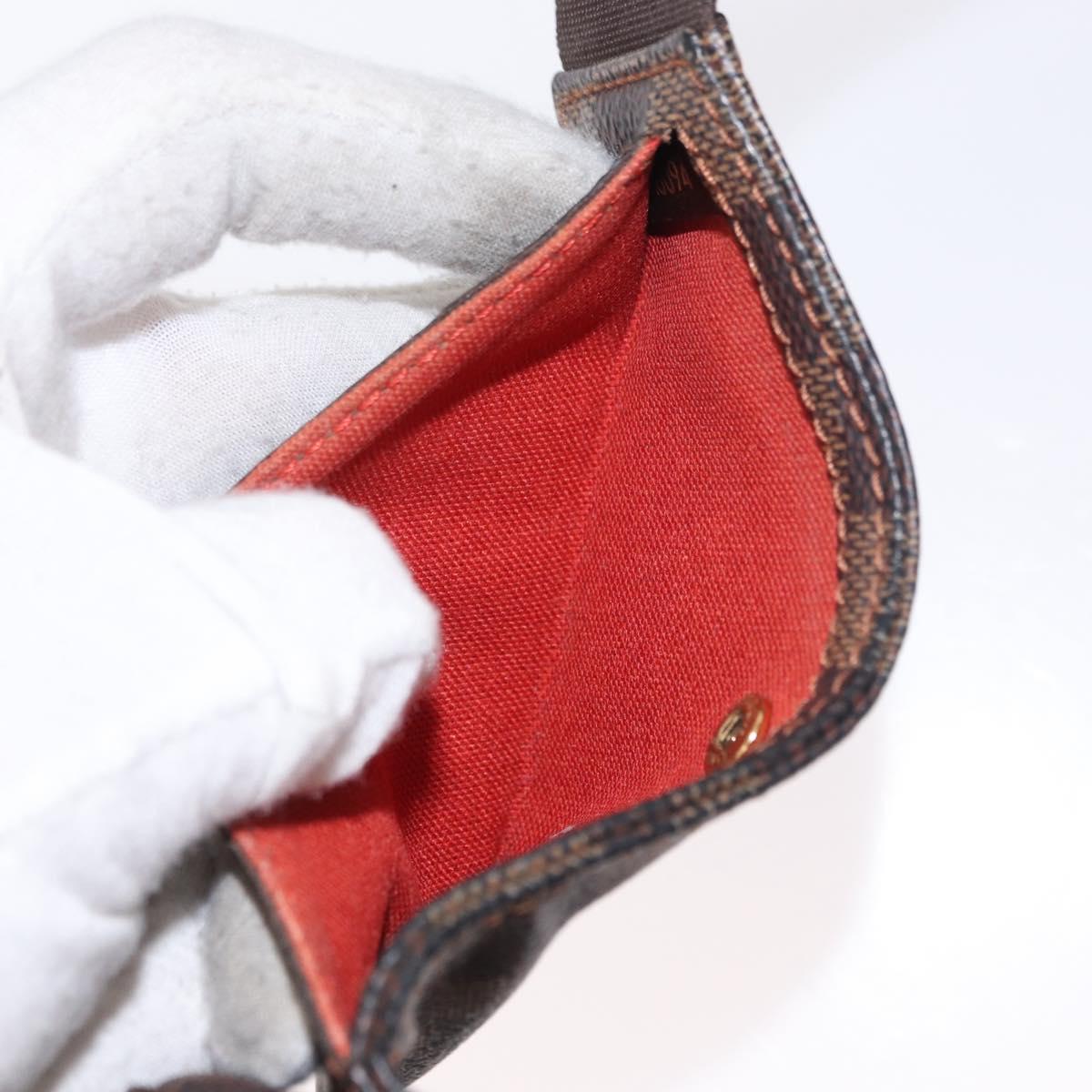 LOUIS VUITTON Damier Ebene Geronimos Shoulder Bag N51994 LV Auth yk19542