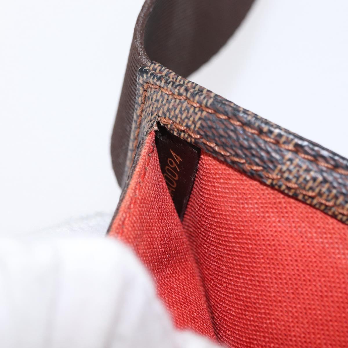 LOUIS VUITTON Damier Ebene Geronimos Shoulder Bag N51994 LV Auth yk19542