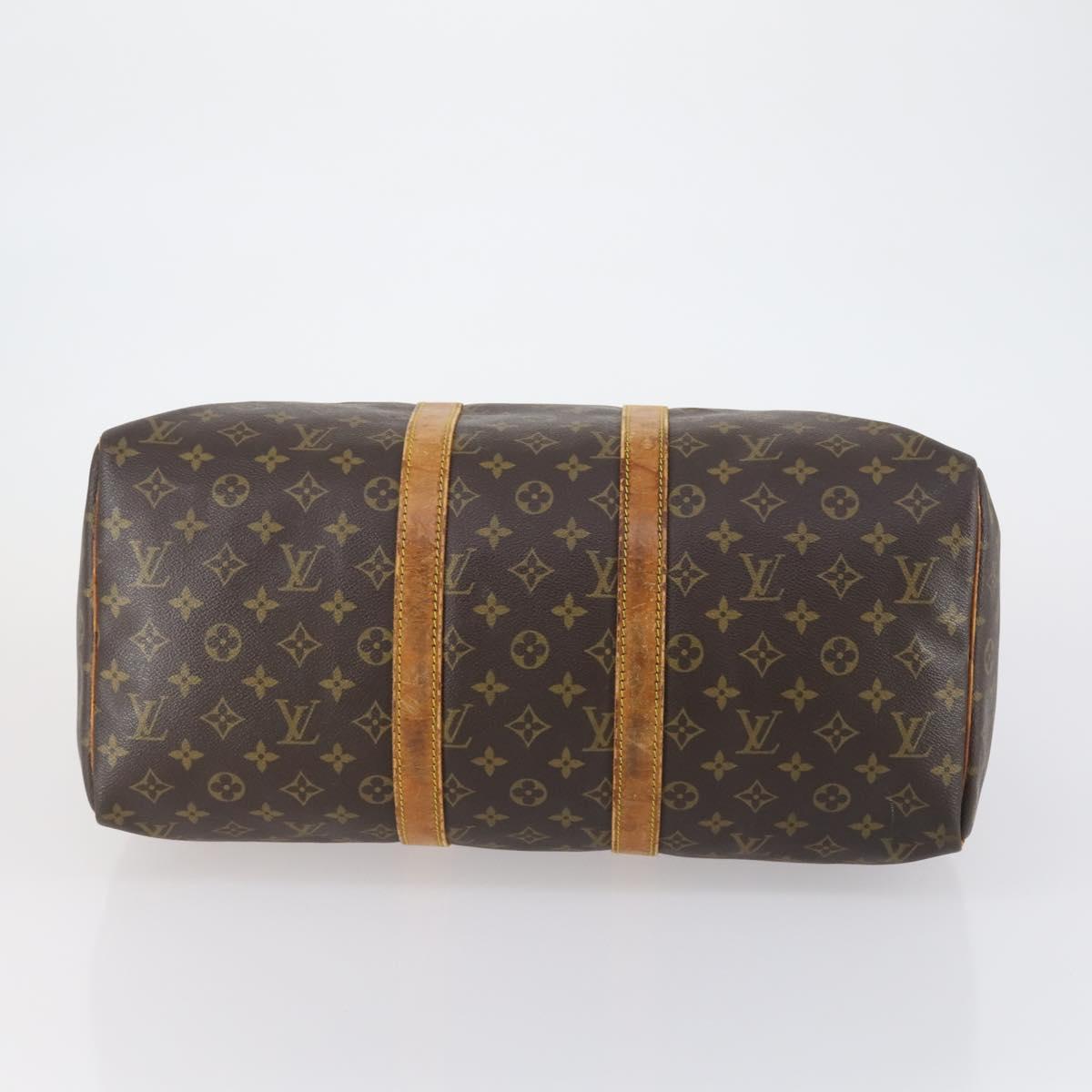 LOUIS VUITTON Monogram Keepall 45 Boston Bag M41428 LV Auth yk19560