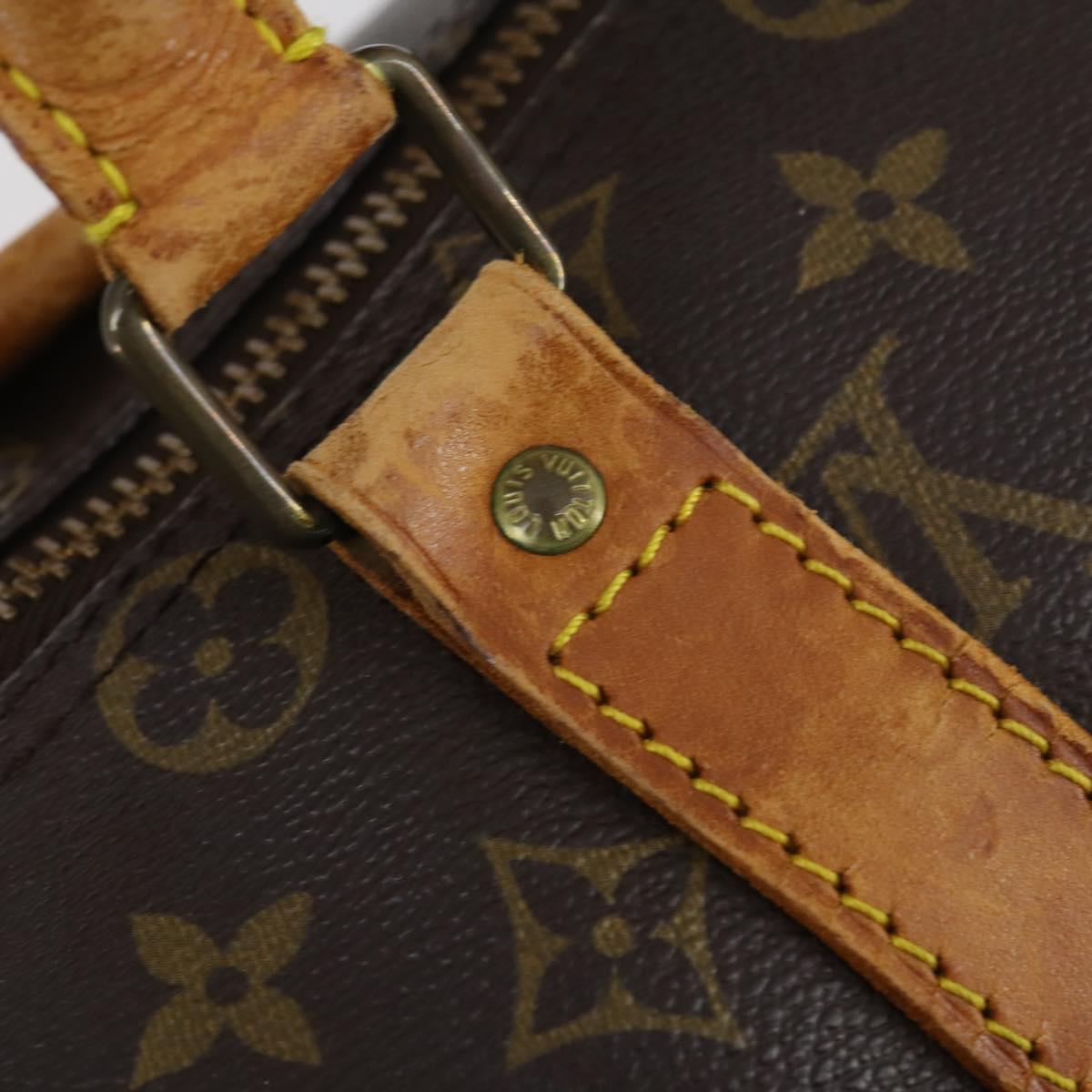 LOUIS VUITTON Monogram Keepall 45 Boston Bag M41428 LV Auth yk19560