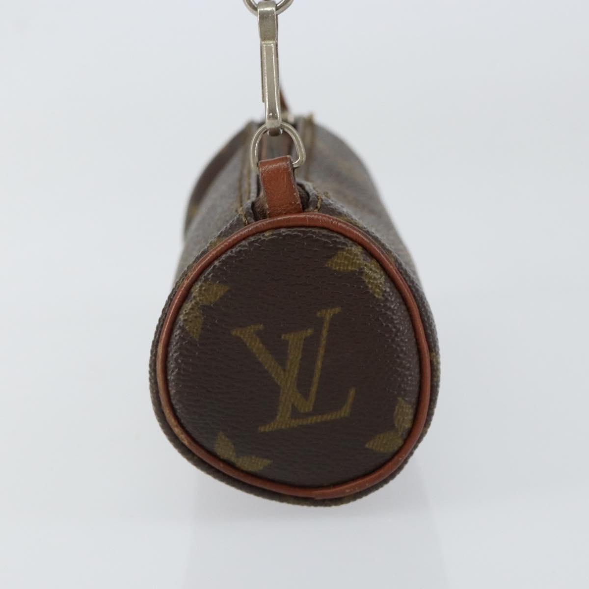 LOUIS VUITTON Monogram Papillon Pouch LV Auth yk19562