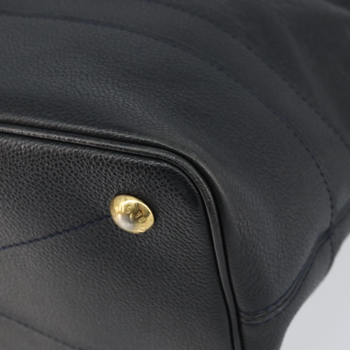 LOUIS VUITTON Empreinte Citadines PM Tote Bag Black Anfini M40517 Auth yk19574