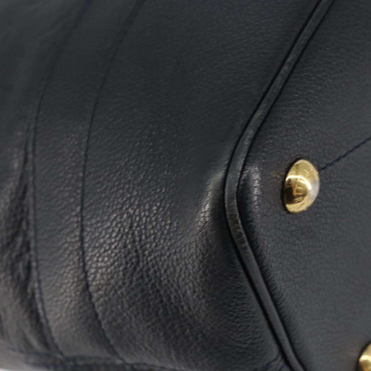 LOUIS VUITTON Empreinte Citadines PM Tote Bag Black Anfini M40517 Auth yk19574