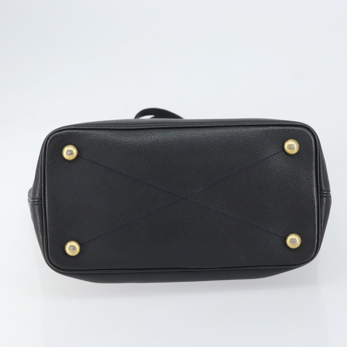 LOUIS VUITTON Empreinte Citadines PM Tote Bag Black Anfini M40517 Auth yk19574