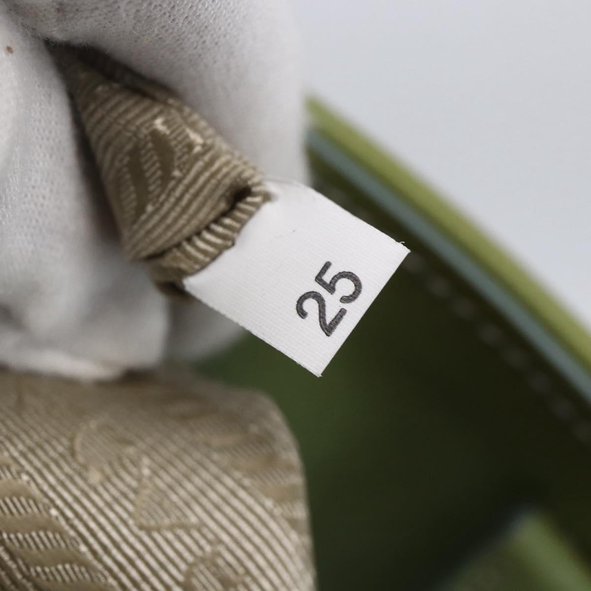 PRADA Hand Bag Safiano leather 2way Blue Gold Auth yk19579