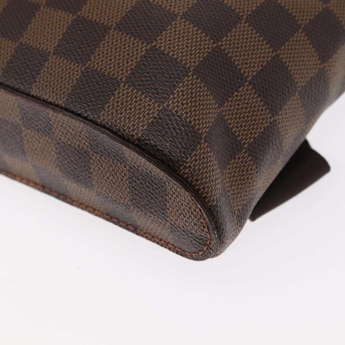 LOUIS VUITTON Damier Ebene Geronimos Shoulder Bag N51994 LV Auth yk19586