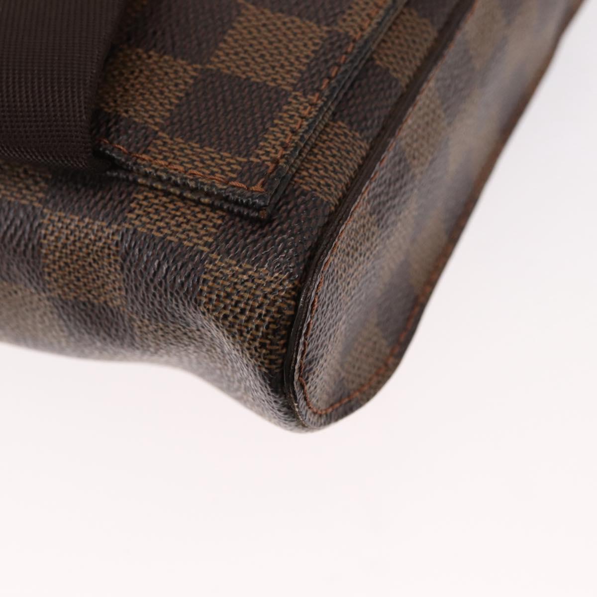 LOUIS VUITTON Damier Ebene Geronimos Shoulder Bag N51994 LV Auth yk19586