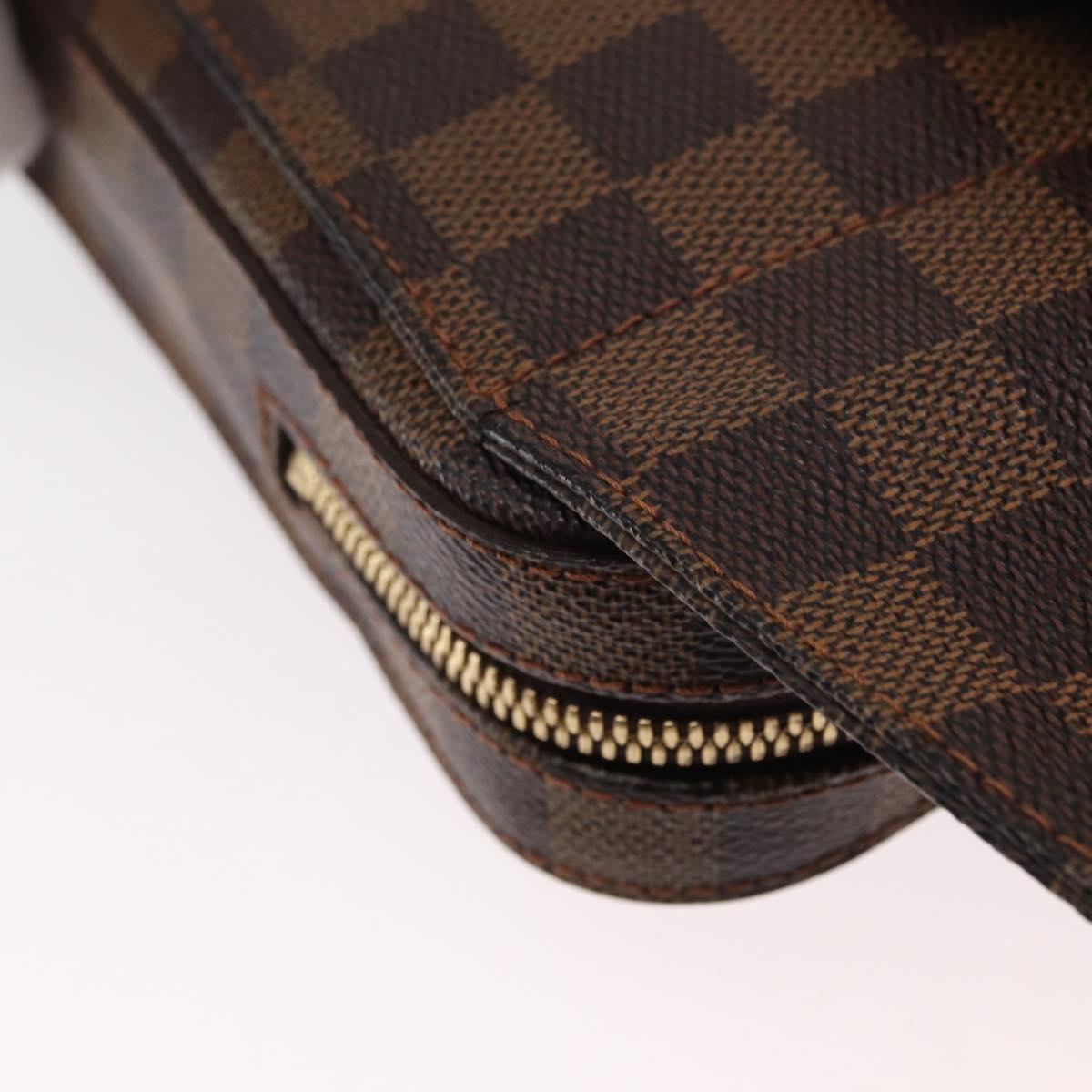 LOUIS VUITTON Damier Ebene Geronimos Shoulder Bag N51994 LV Auth yk19586