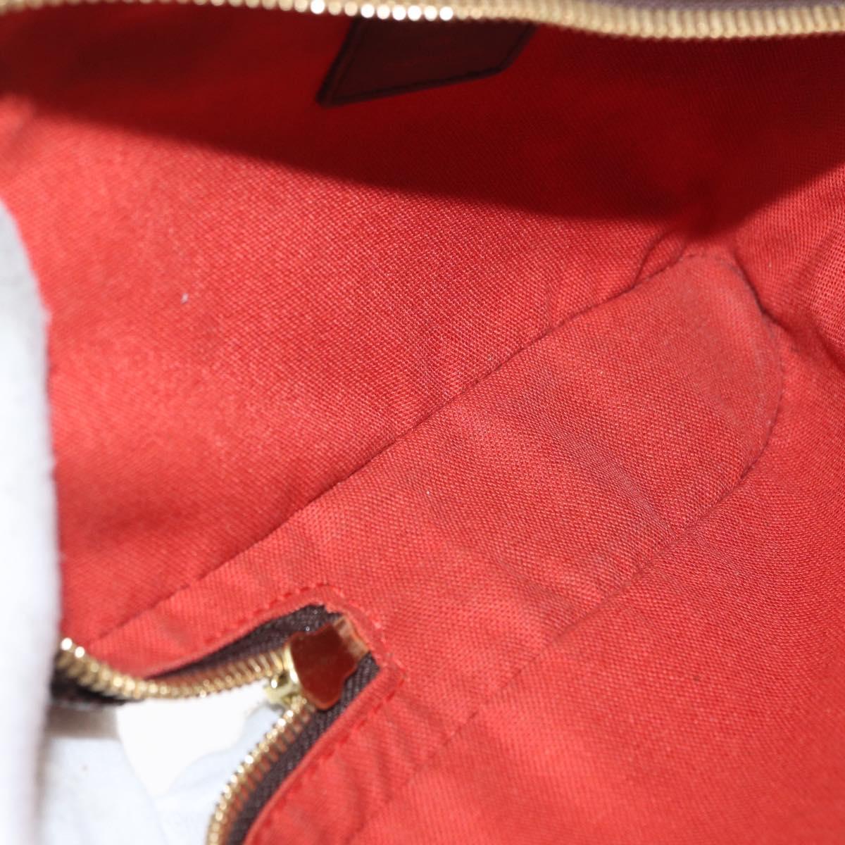 LOUIS VUITTON Damier Ebene Geronimos Shoulder Bag N51994 LV Auth yk19586