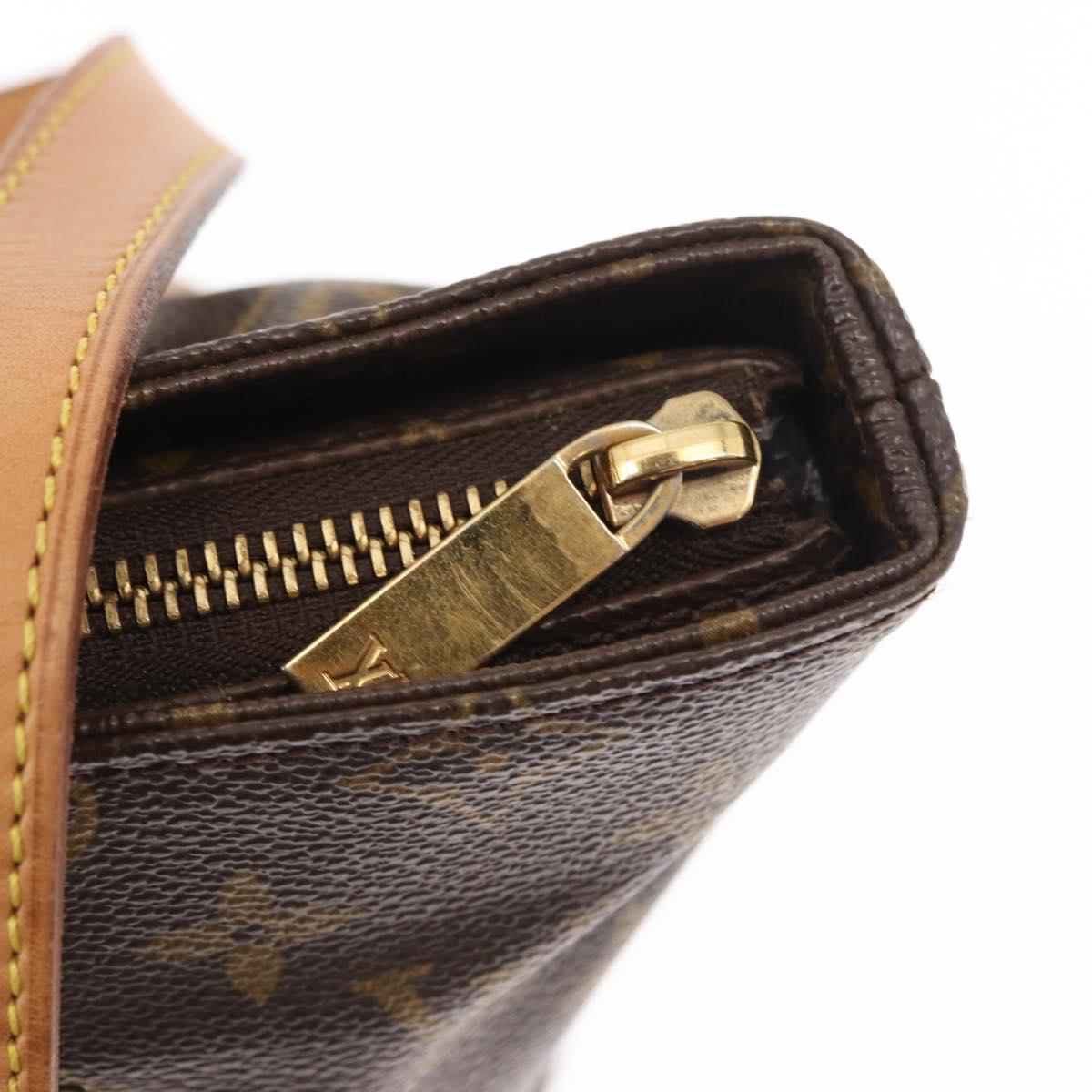 LOUIS VUITTON Monogram Cabas Piano Tote Bag M51148 LV Auth yk19587