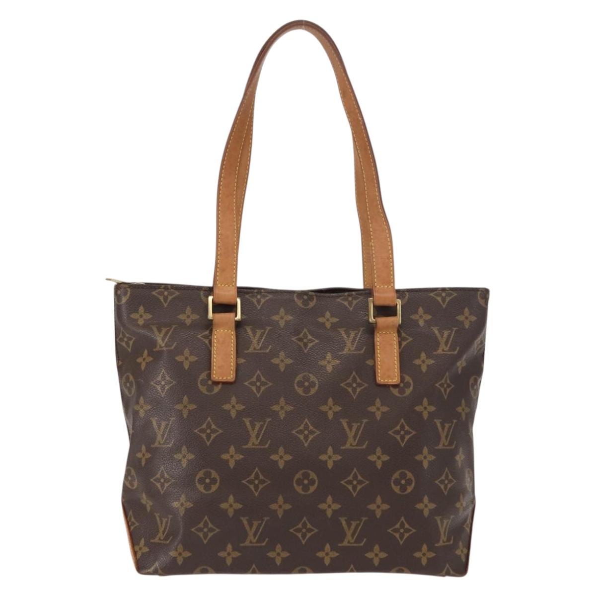 LOUIS VUITTON Monogram Cabas Piano Tote Bag M51148 LV Auth yk19587
