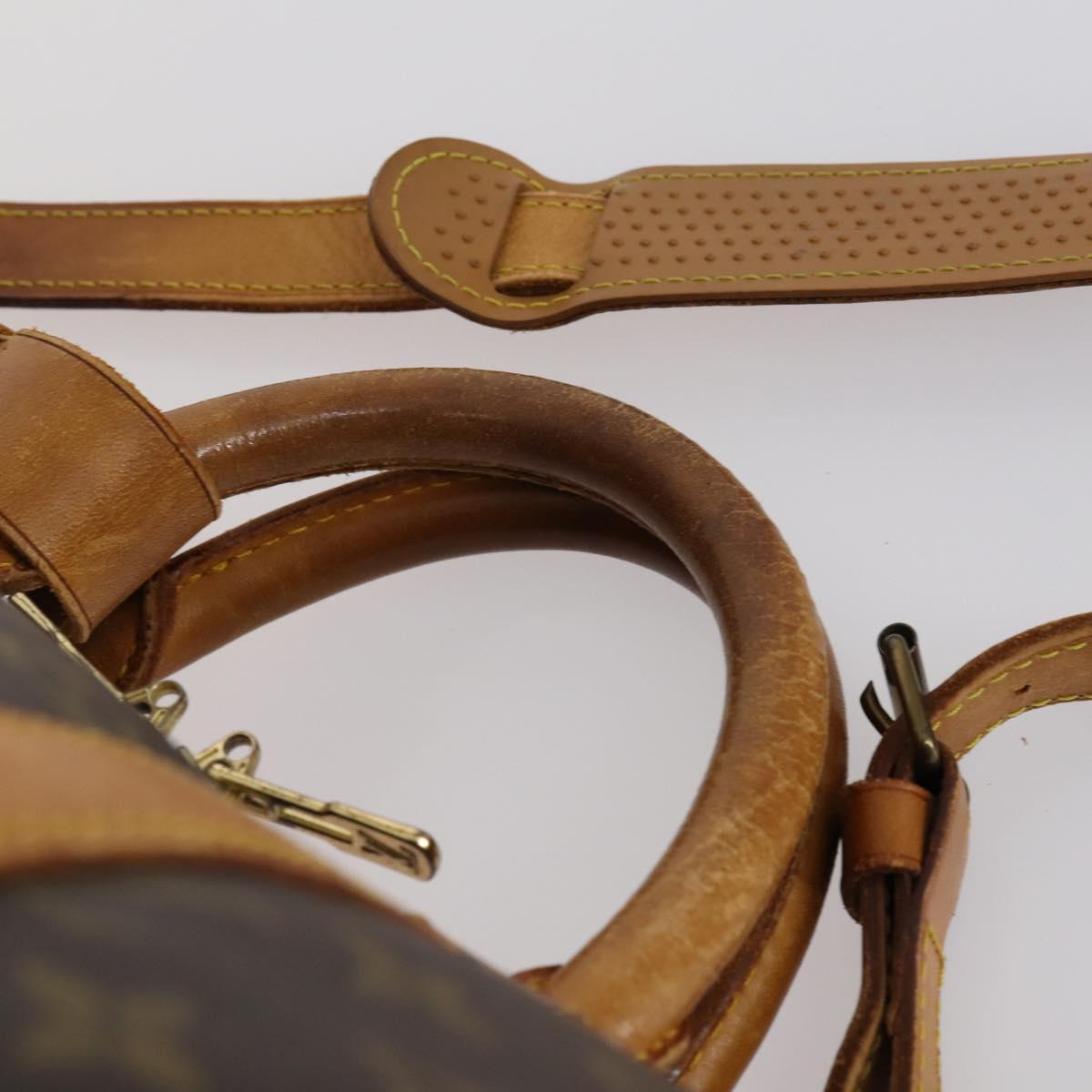 LOUIS VUITTON Monogram Keepall Bandouliere 55 Boston Bag M41414 LV Auth yk19591