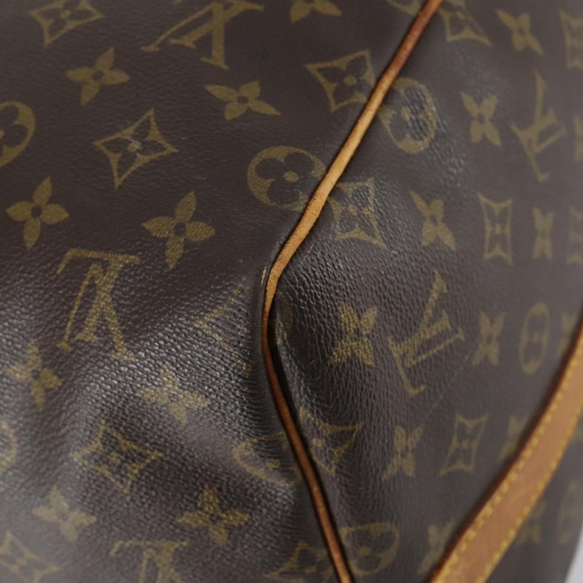 LOUIS VUITTON Monogram Keepall Bandouliere 55 Boston Bag M41414 LV Auth yk19591