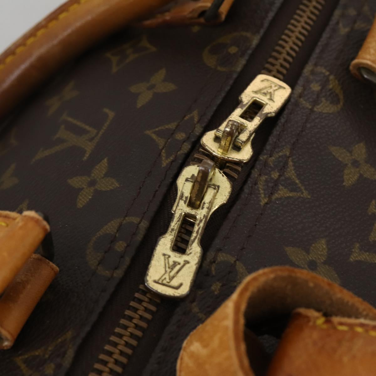 LOUIS VUITTON Monogram Keepall Bandouliere 55 Boston Bag M41414 LV Auth yk19591