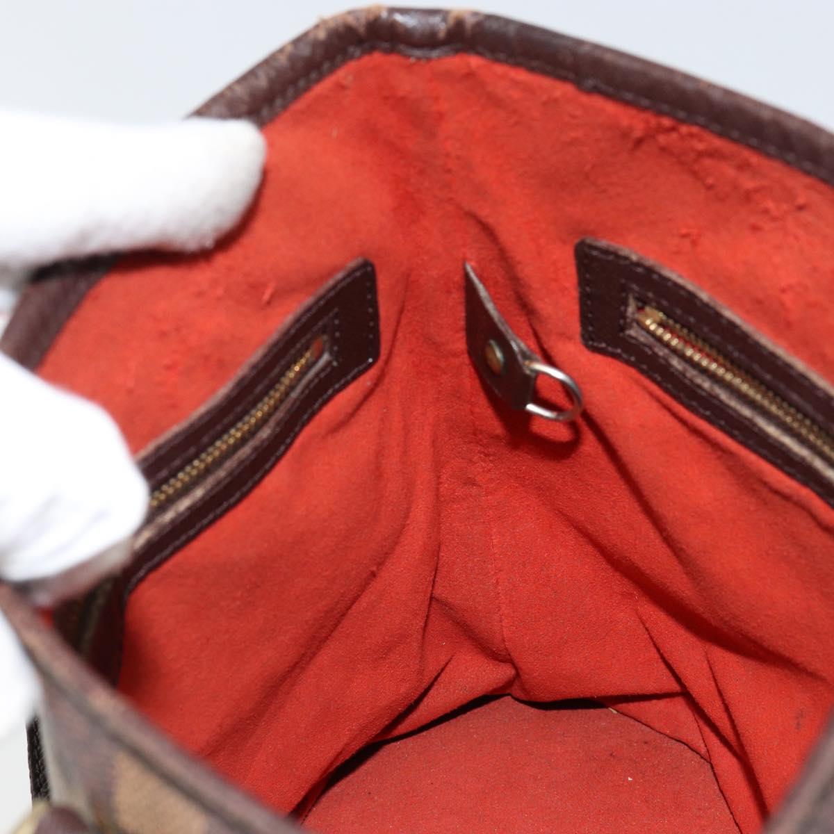 LOUIS VUITTON Damier Ebene Marais Shoulder Bag N42240 LV Auth yk19594