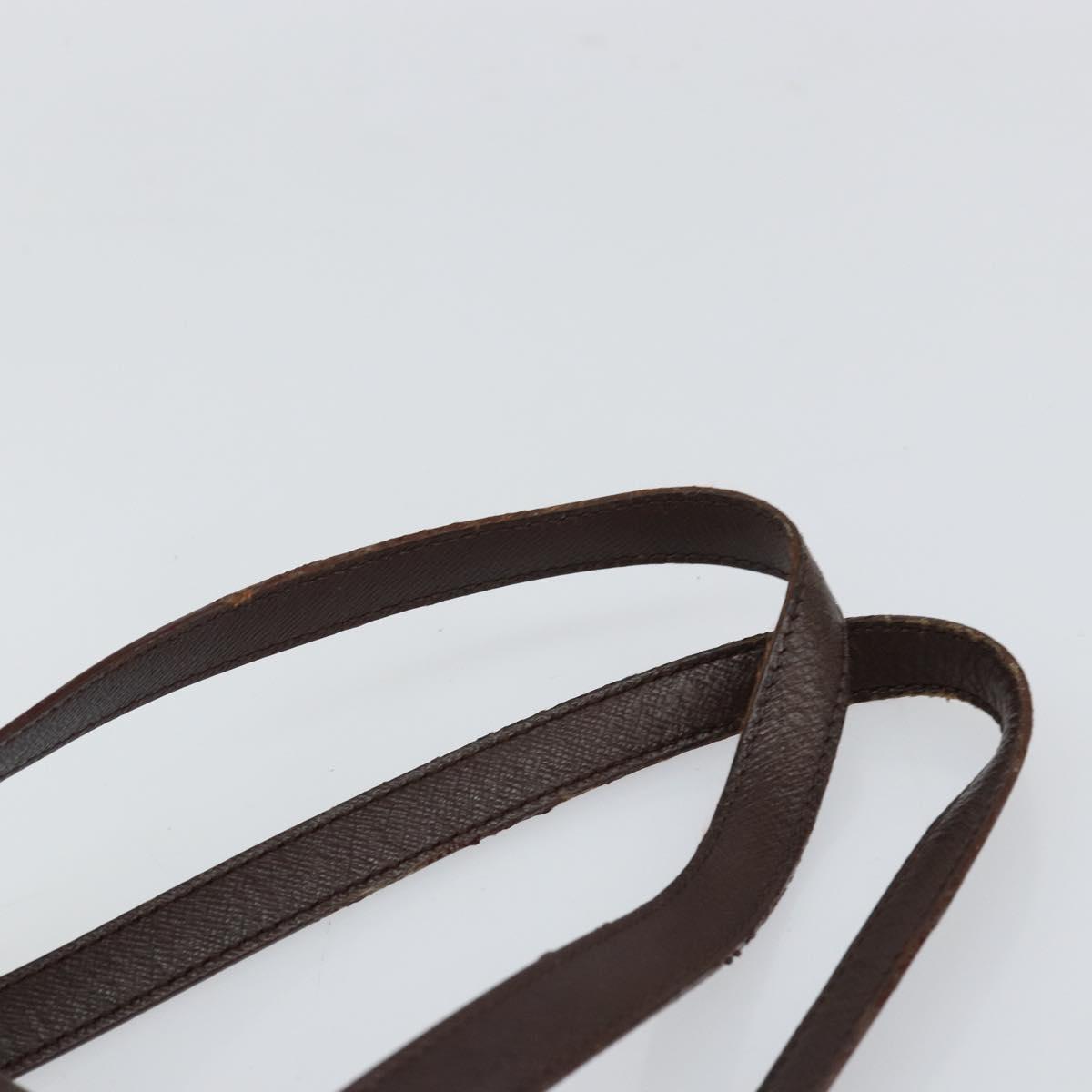 LOUIS VUITTON Damier Ebene Marais Shoulder Bag N42240 LV Auth yk19594