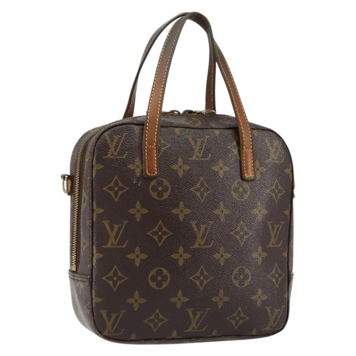 LOUIS VUITTON Monogram Spontini Hand Bag M47500 LV Auth yk19607