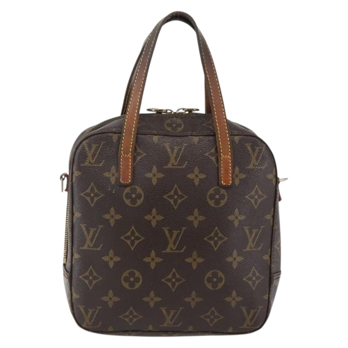 LOUIS VUITTON Monogram Spontini Hand Bag M47500 LV Auth yk19607