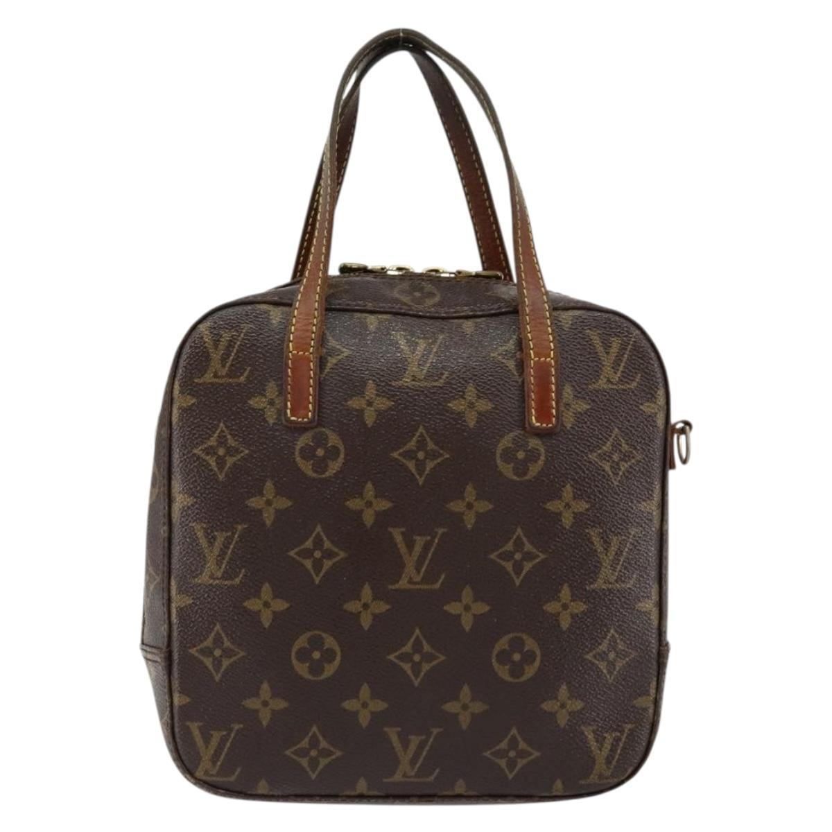 LOUIS VUITTON Monogram Spontini Hand Bag M47500 LV Auth yk19607