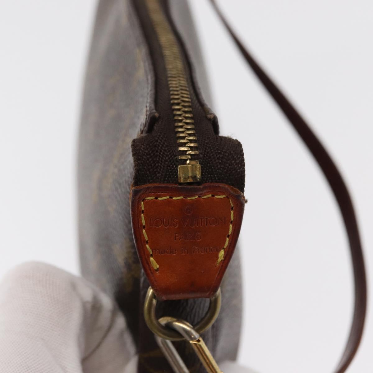 LOUIS VUITTON Monogram Pochette Accessoires Pouch M51980 LV Auth yk19608