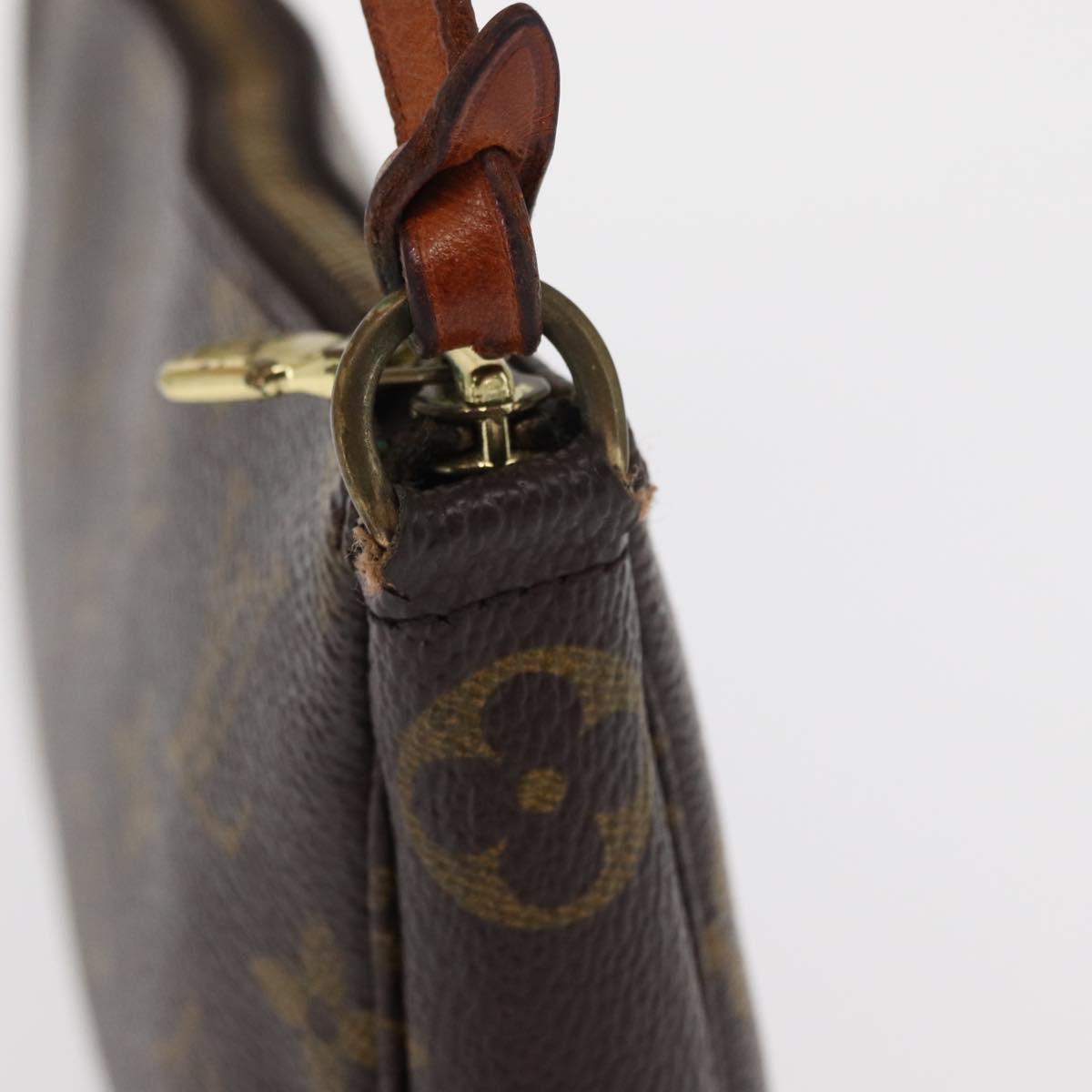 LOUIS VUITTON Monogram Pochette Accessoires Pouch M51980 LV Auth yk19608