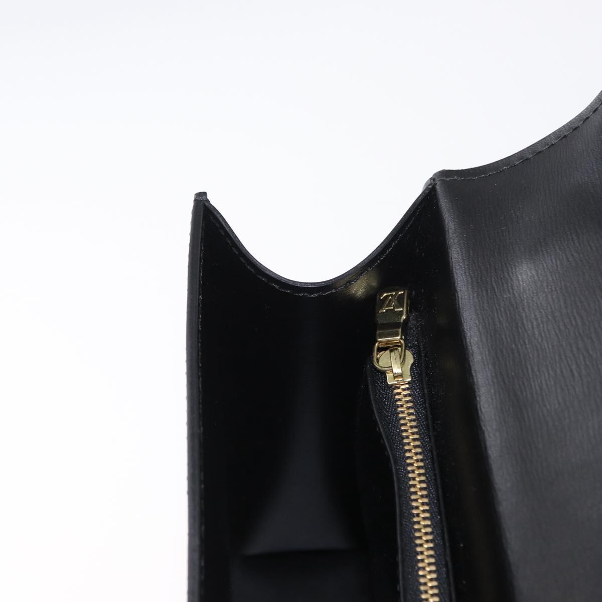 LOUIS VUITTON Epi Malesherbes Hand Bag Black M52372 LV Auth yk19612