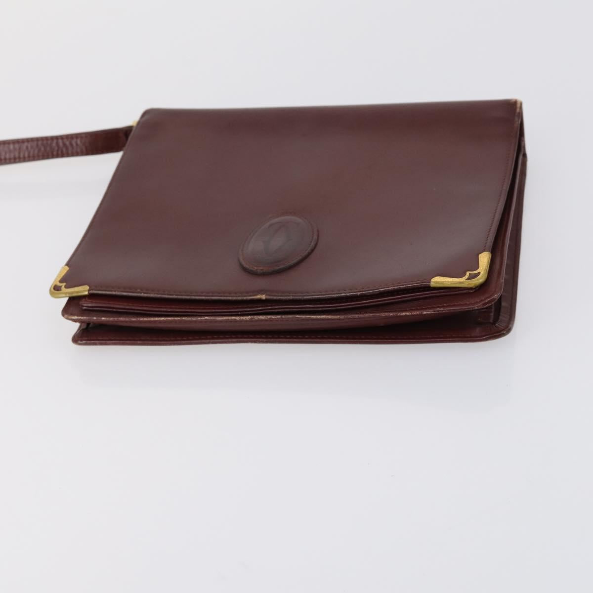 Dunhill BALLY Burberry ETRO Cartier Bag Leather Canvas 5 Set Black Auth yk19616