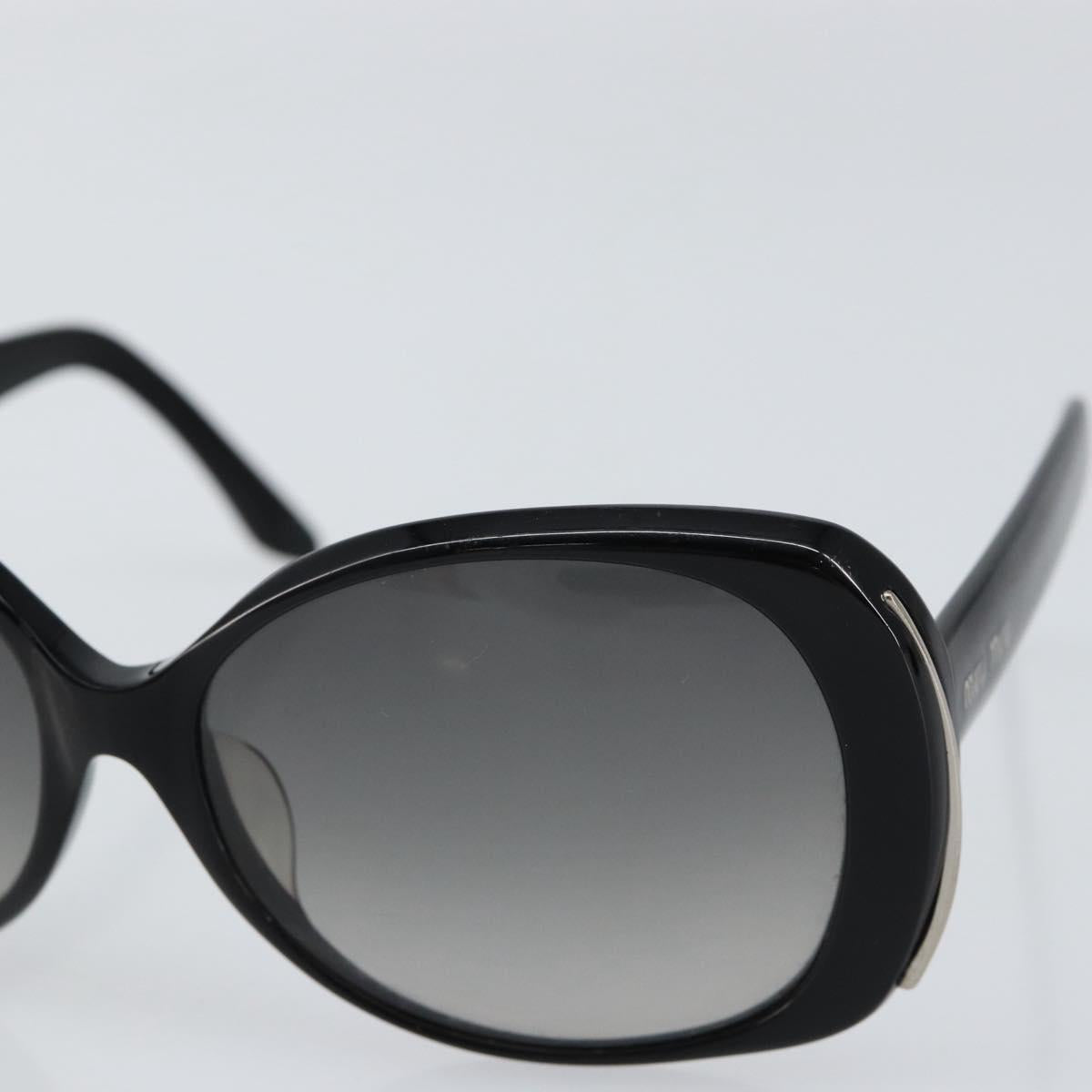 Miu Miu Sunglasses Plastic Black Auth yk19617