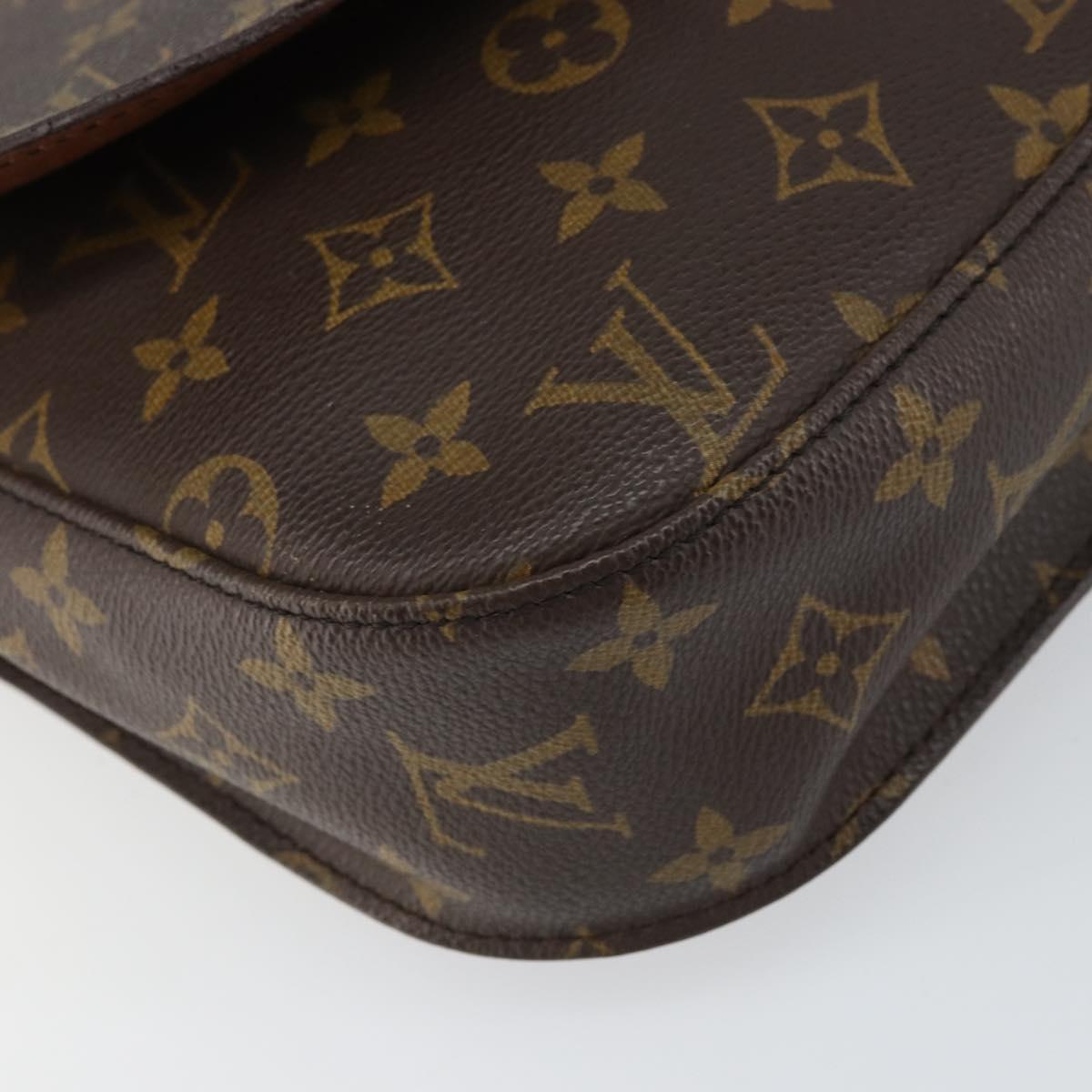 LOUIS VUITTON Monogram Saint Cloud GM Shoulder Bag M51242 LV Auth yk19638