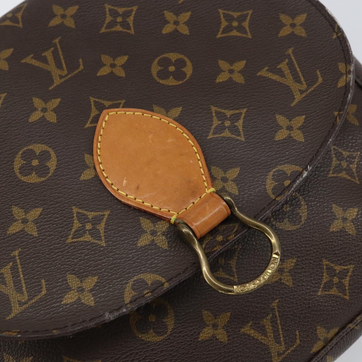 LOUIS VUITTON Monogram Saint Cloud GM Shoulder Bag M51242 LV Auth yk19638