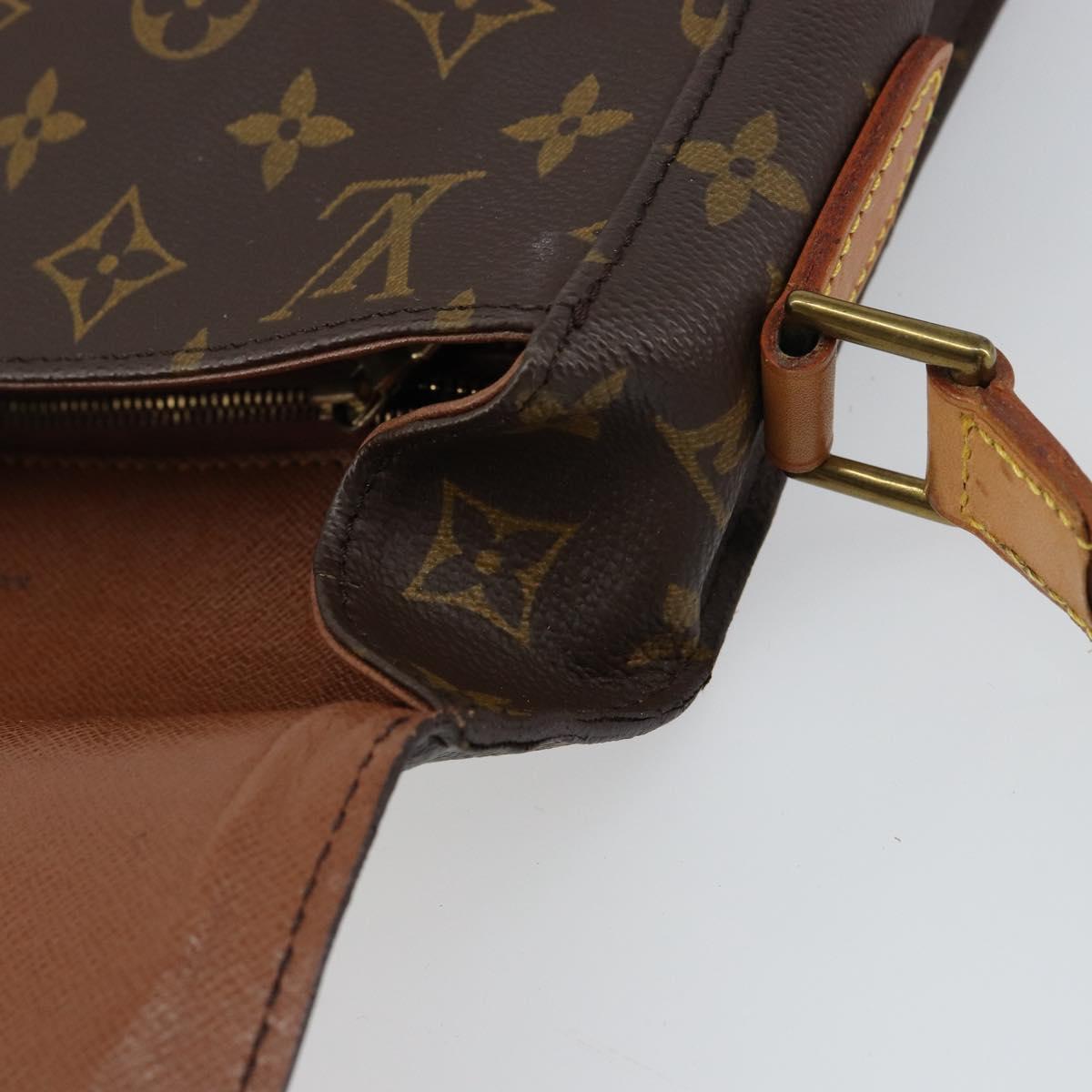 LOUIS VUITTON Monogram Saint Cloud GM Shoulder Bag M51242 LV Auth yk19638