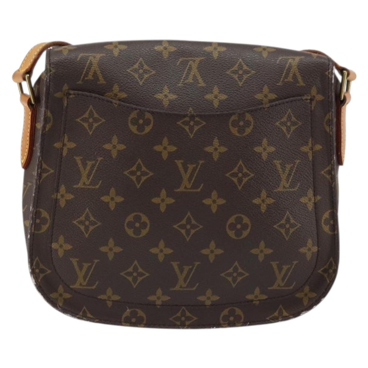 LOUIS VUITTON Monogram Saint Cloud GM Shoulder Bag M51242 LV Auth yk19638
