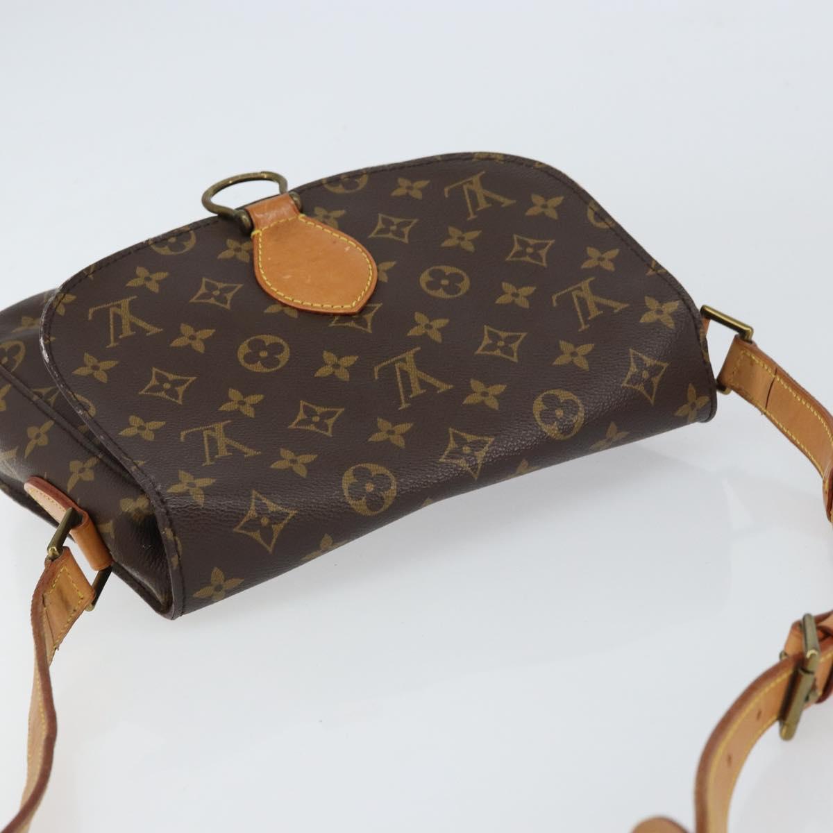 LOUIS VUITTON Monogram Saint Cloud GM Shoulder Bag M51242 LV Auth yk19638