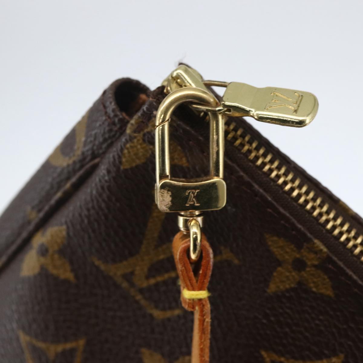 LOUIS VUITTON Monogram Pochette Accessoires Pouch M51980 LV Auth yk19644